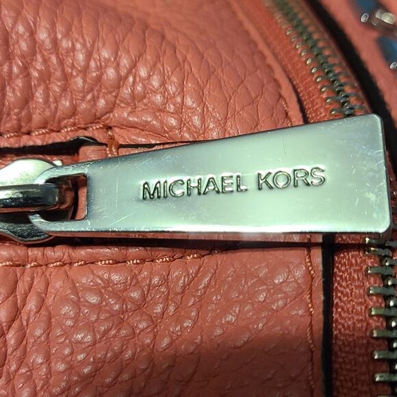 Michael Kors Rhea Studded Backpack Pink - Picture 3 of 15